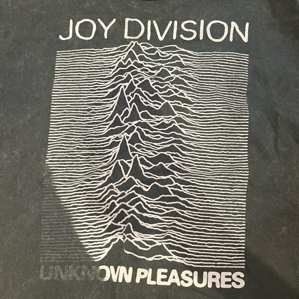 Vintage Joy Division band tee